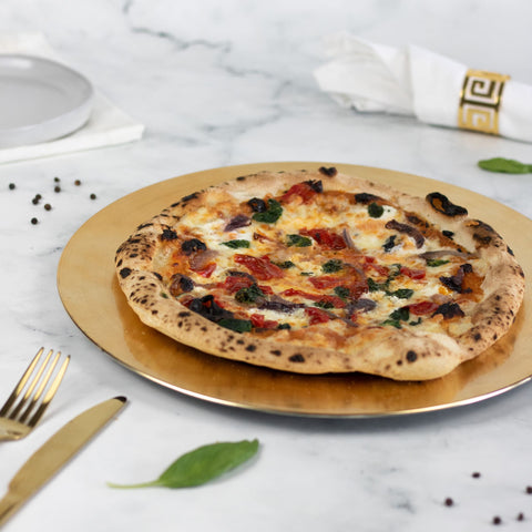 Doughvinci Chargrilled Vege & Goat's Cheese Woodfired Pizza