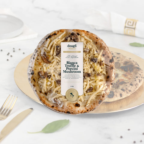 Doughvinci Bianca Truffle & Porcini Mushroom Woodfired Pizza