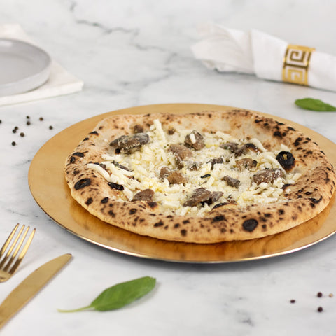 Doughvinci Bianca Truffle & Porcini Mushroom Woodfired Pizza