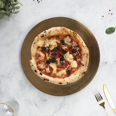 Doughvinci Chargrilled Vege & Goat's Cheese Woodfired Pizza