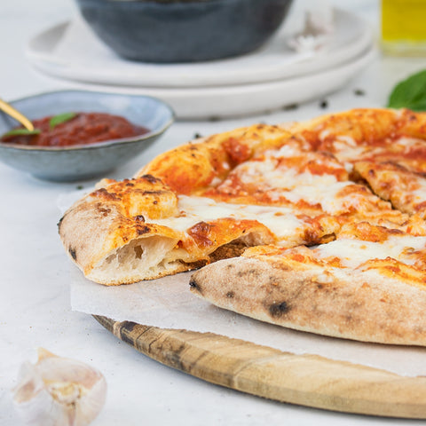 Dough Tribe - 12 Inch Margherita Pizza Base - Par-baked, pre-made, authentic Italian pizza in Brisbane