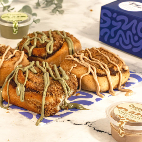 Cinnamon Bun Sharing Square
