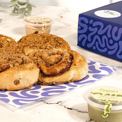 Cinnamon Bun Sharing Square