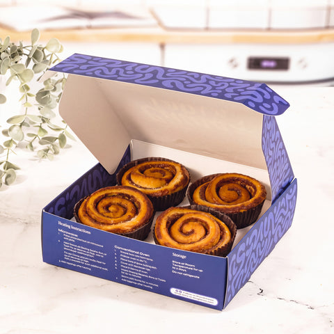 Cinnamon Bun Share Box | 4 Pack | Original