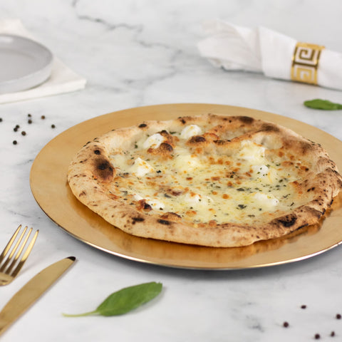 Doughvinci Italian Four Cheese Deluxe Woodfired Pizza