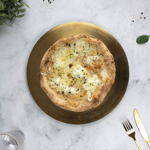 Doughvinci Italian Four Cheese Deluxe Woodfired Pizza