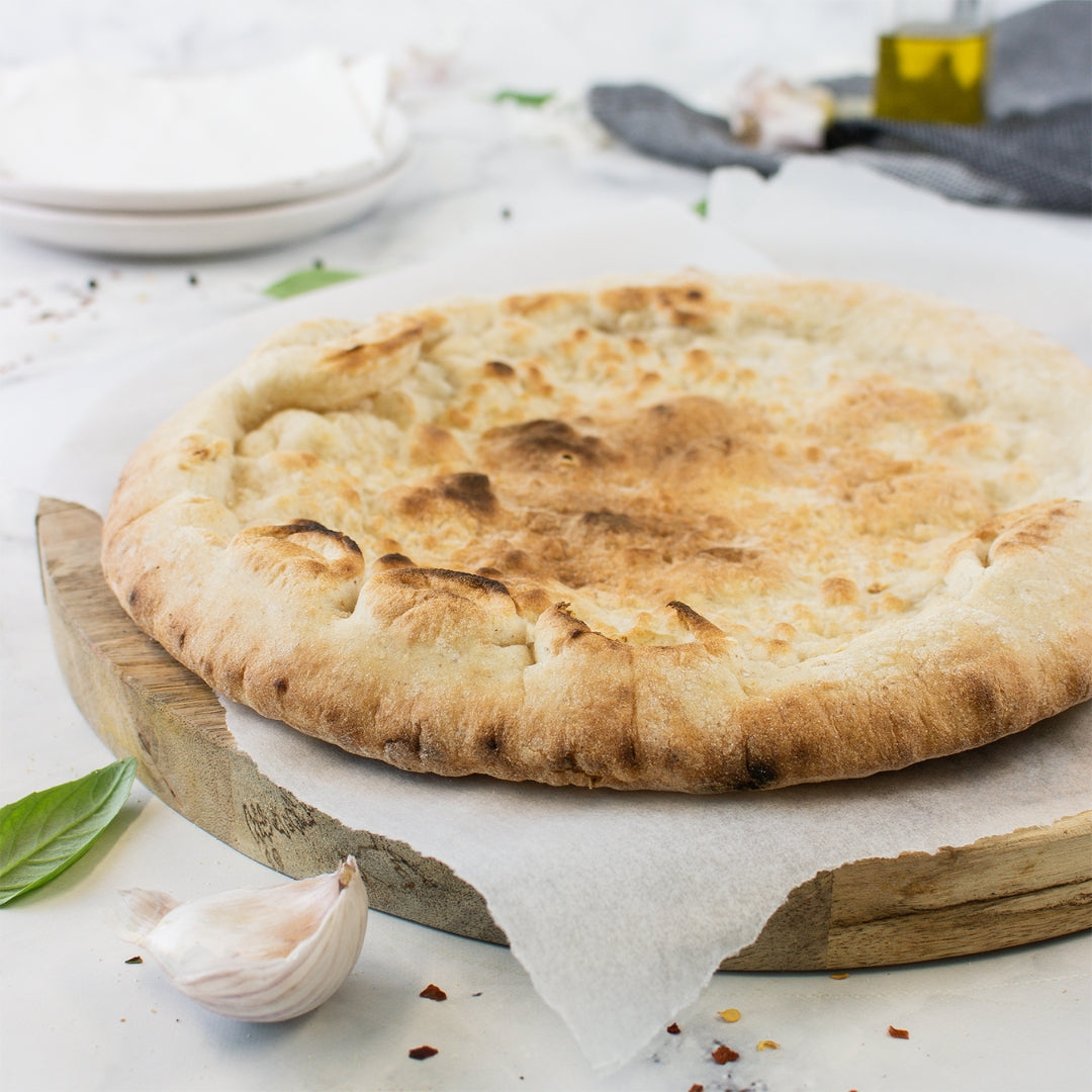 Artisan Woodfired Plain Pizza Bases (4pk) – Dough Tribe