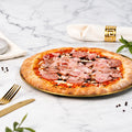 Doughvinci premium meat lovers frozen pizza with Australian meats, melted cheese and crispy Italian-style pizza base